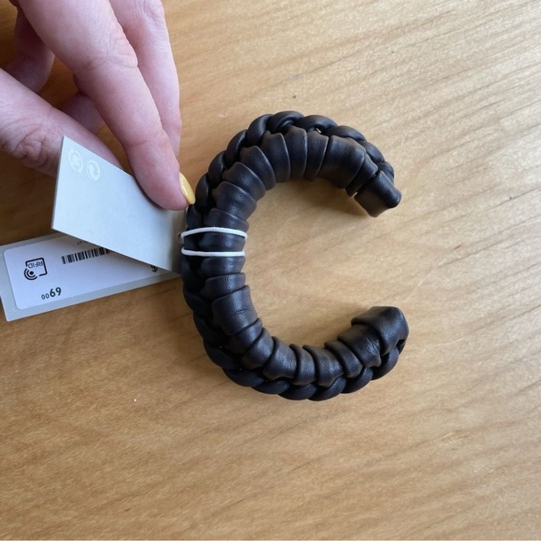 NWT COS Braided Leather Bracelet
