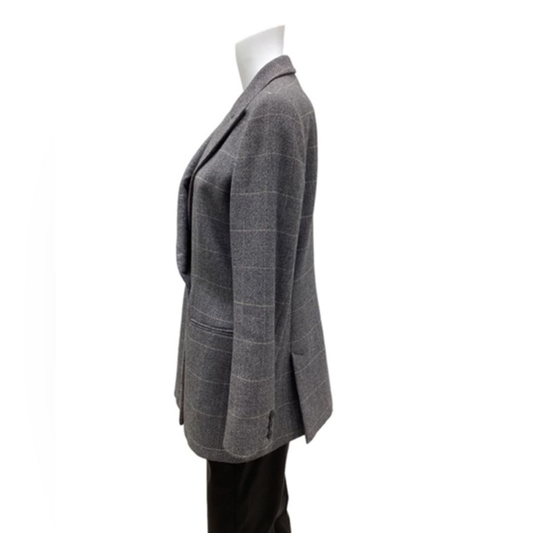 Giorgio Armani Gray Plaid Blazer