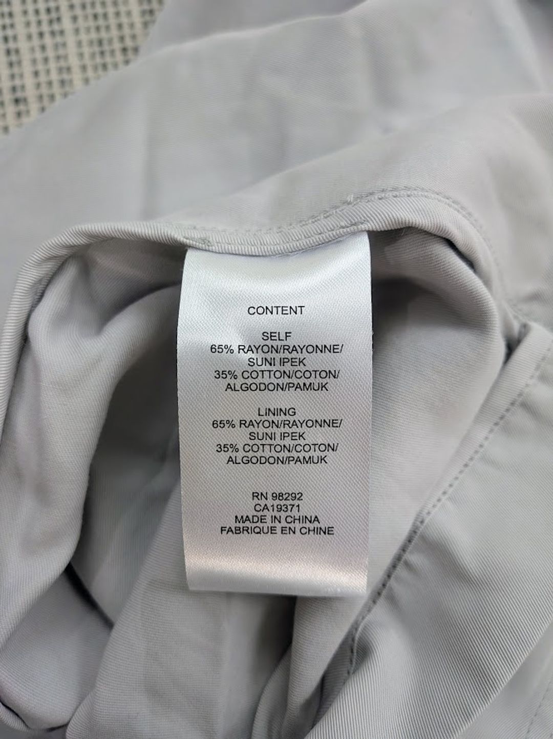 Tibi Drapey Suiting Oversized Double Breasted Vest