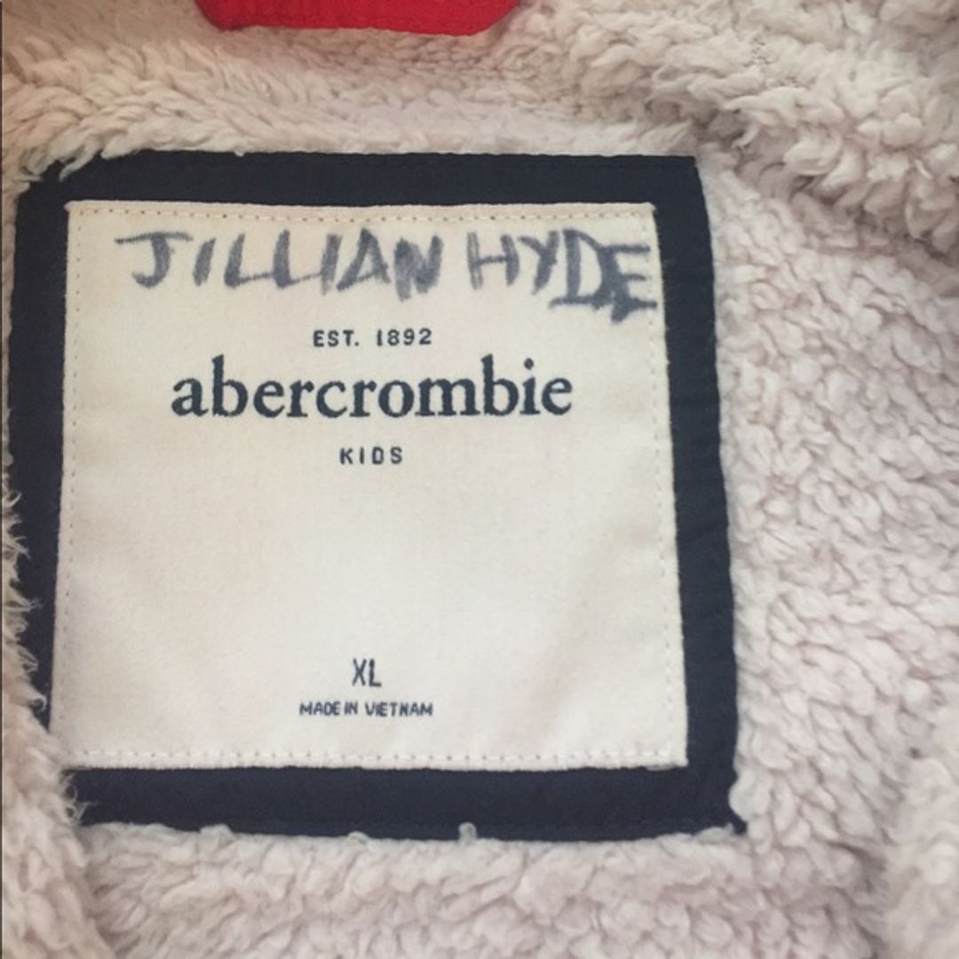 Abercrombie Puffer Vest with Shearling Lining