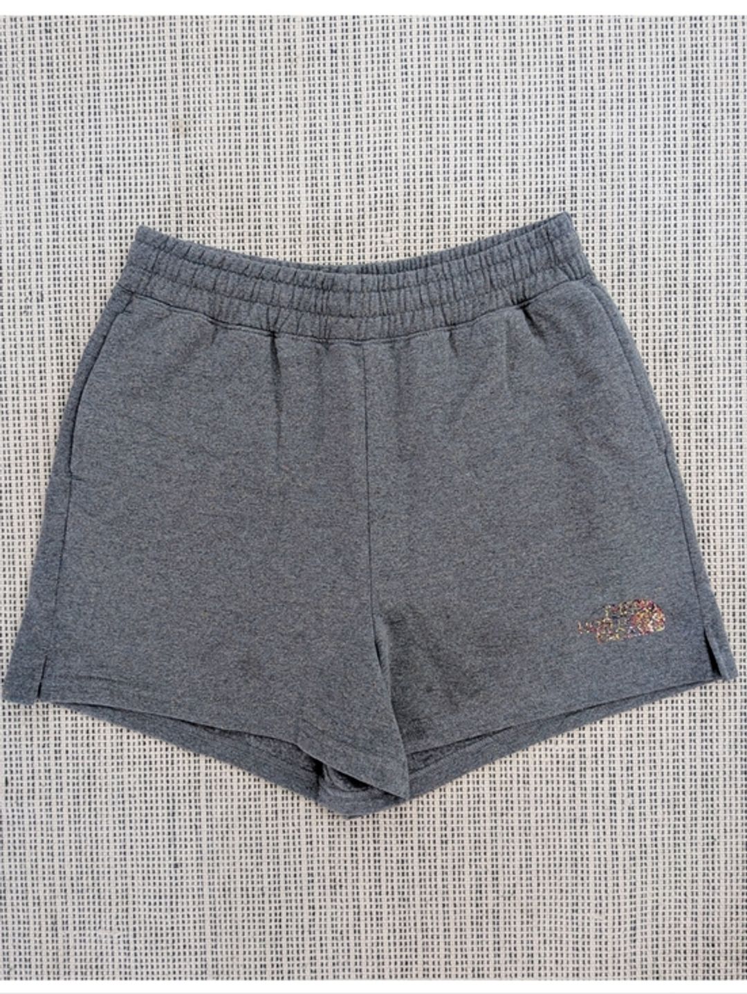 The North Face Regrind Shorts in Gray with Elastic Waistband