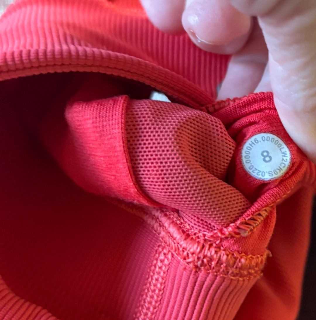 Lululemon Energy High-Neck Longline Ribbed Luxtreme Bra *Medium Support, B–D Cups