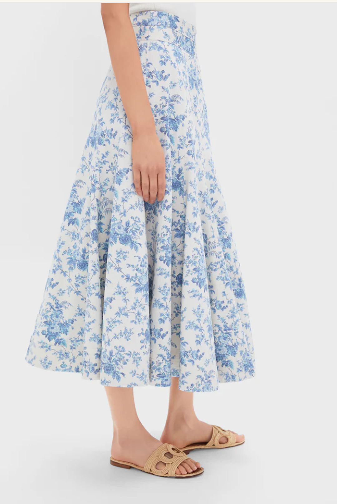 Forget Me Not Floral Brynn Skirt