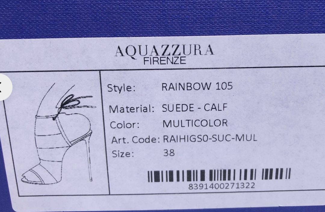 Aquazzura Firenze Suede Heels
