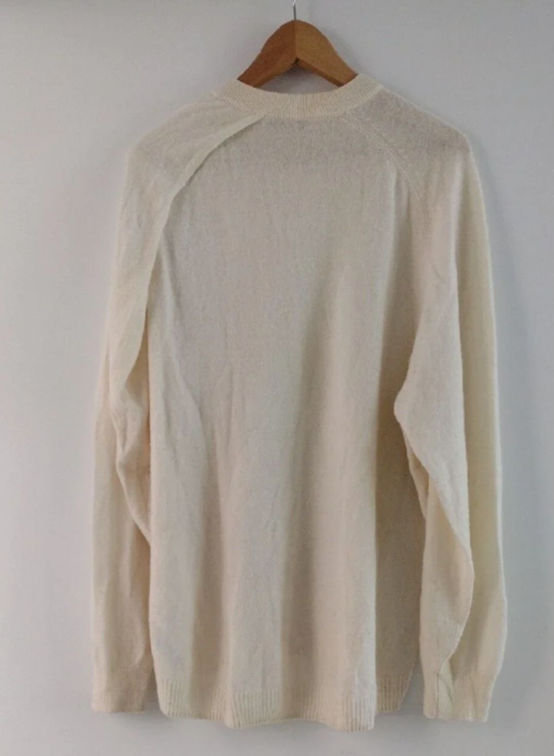 Feather Weight Cashmere Cutout Sleeve Pullover