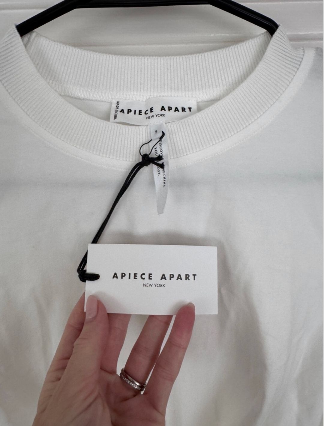 Apiece Apart Long Sleeve Volta Top