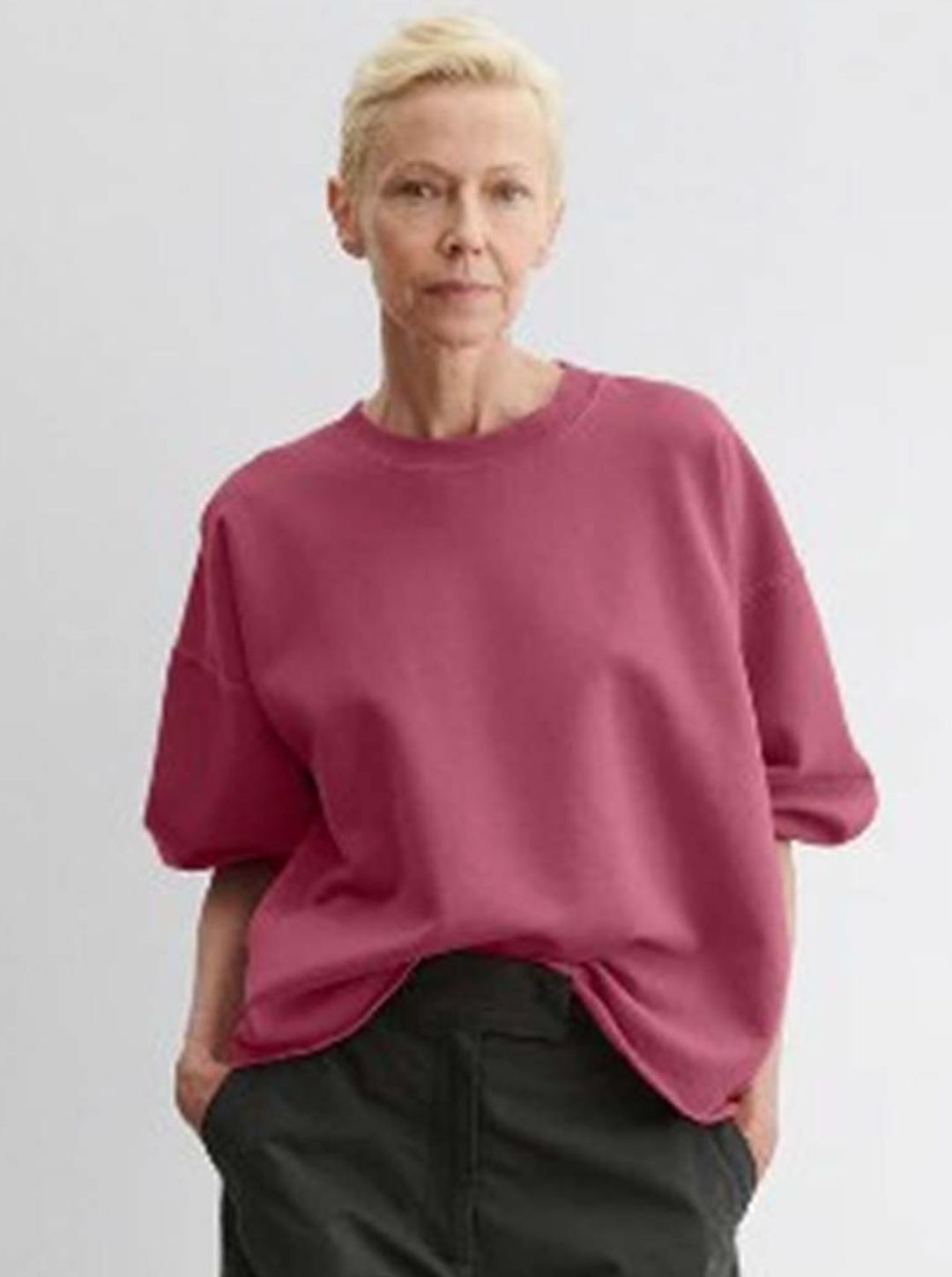Rachel Comey Fond Sweatshirt Rosebud Distressed