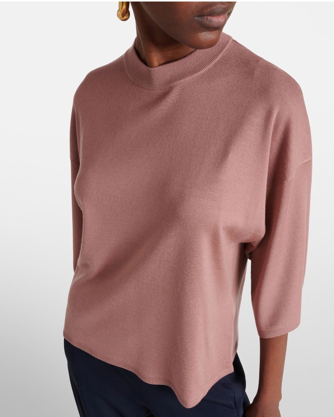 Fforme Quinn knitted wool shirt