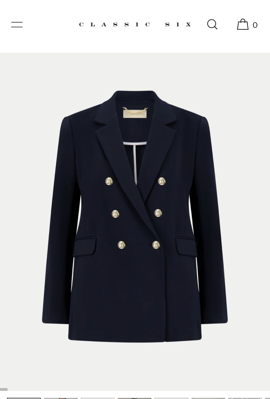 Double-Breasted Blazer