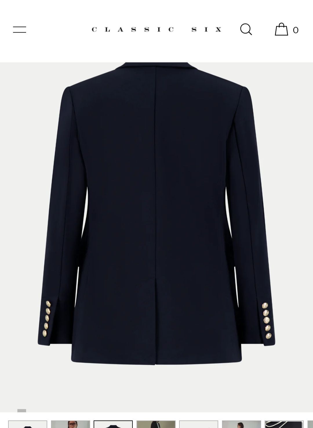 Double-Breasted Blazer