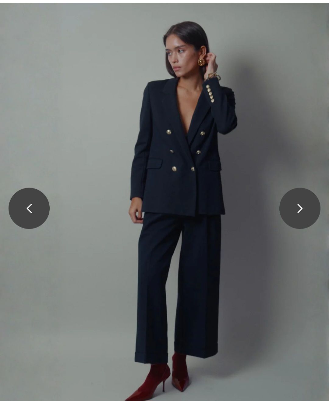 Double-Breasted Blazer