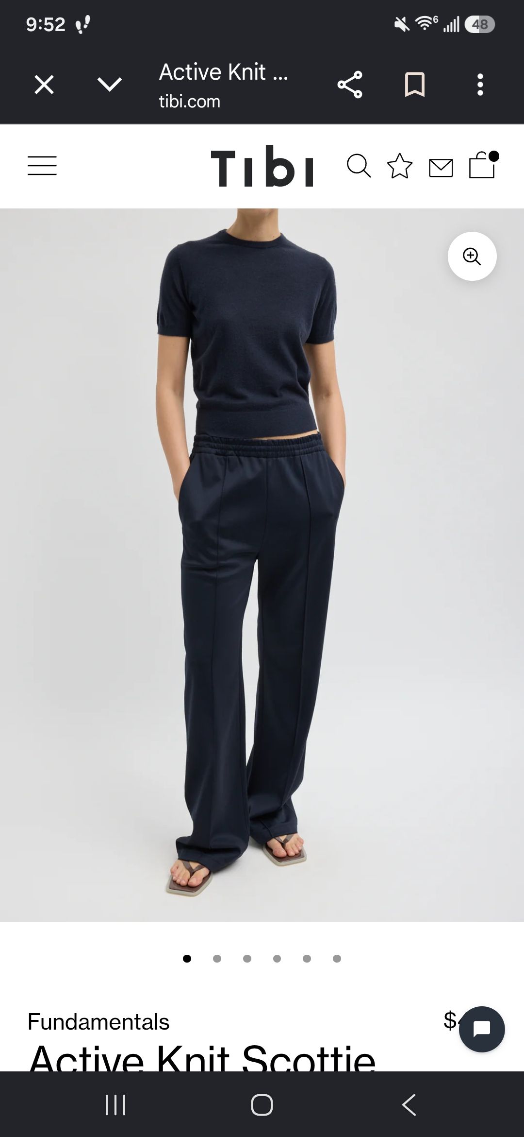 Active Knit Scottie Jogger