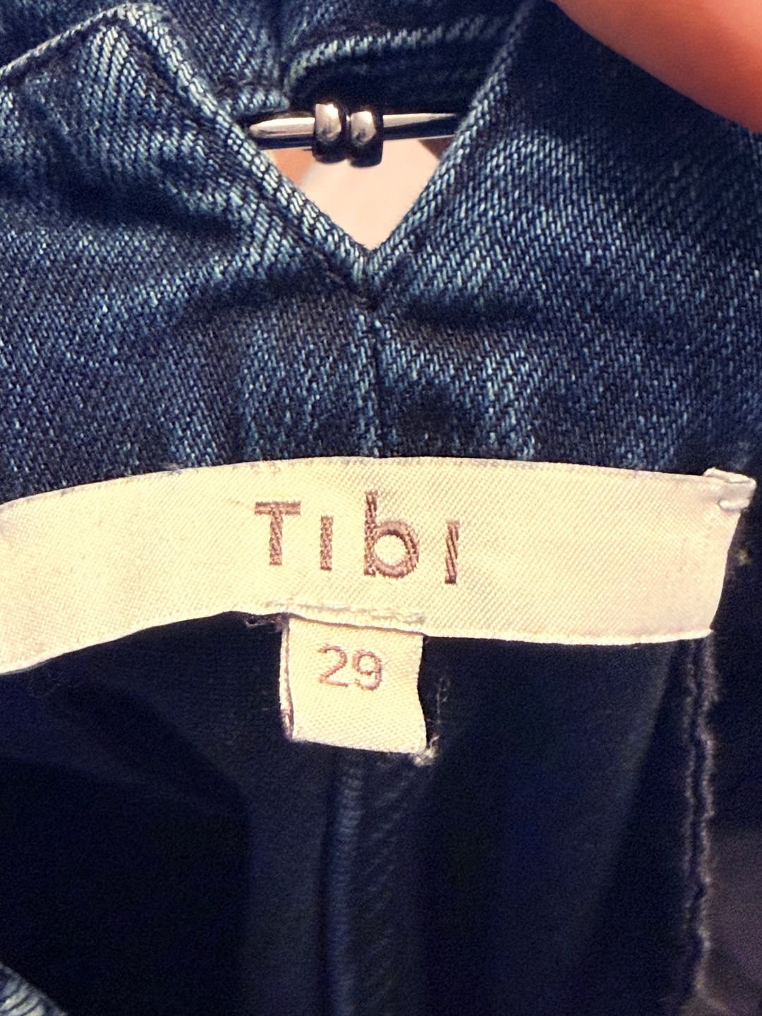 Tibi Classic Indigo Denim Barry Jean