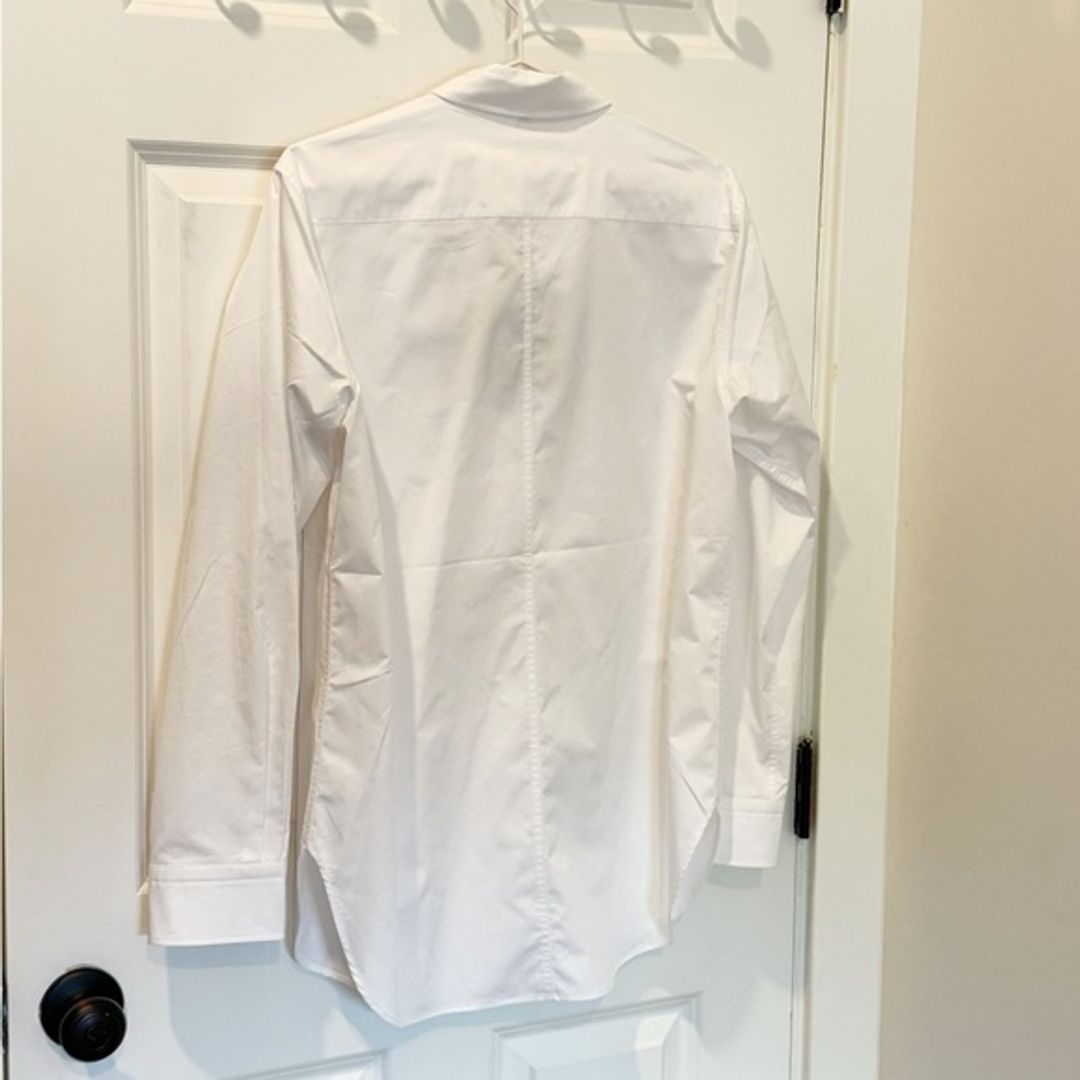 NWT Tibi Eco Poplin Cut Out Charlie Shirt