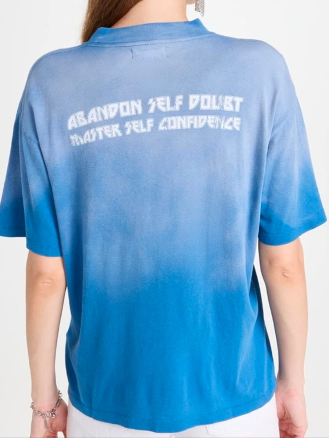 Ashton Tee Snake - Washed Electric Blue