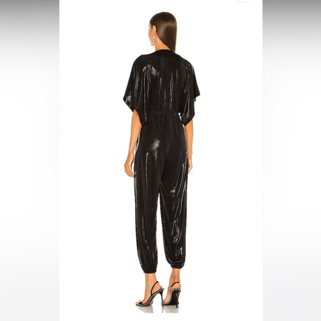 Norma Kamali Rectangle Jog Jumpsuit in Black