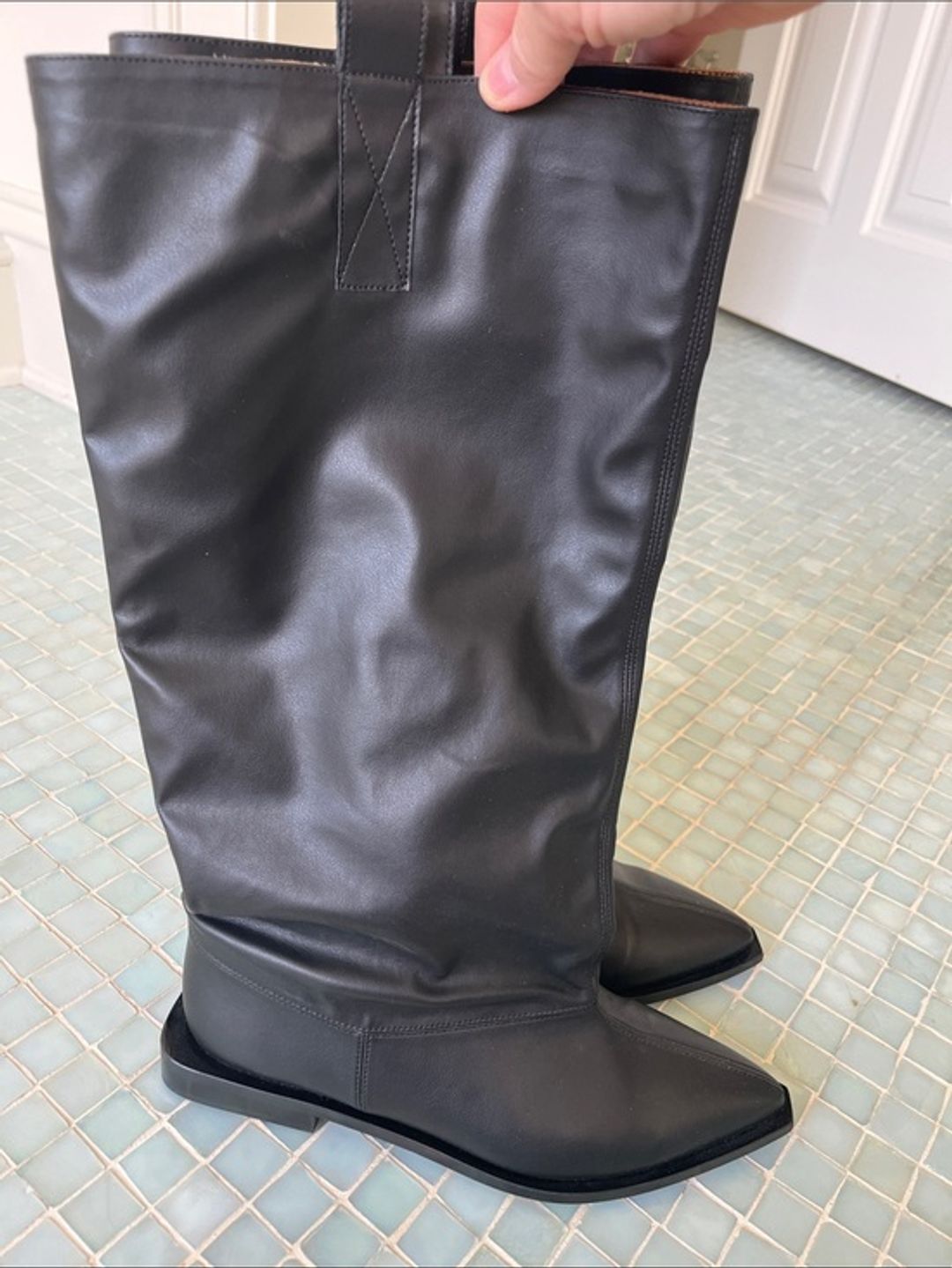 Ganni Slouchy Knee High Boot