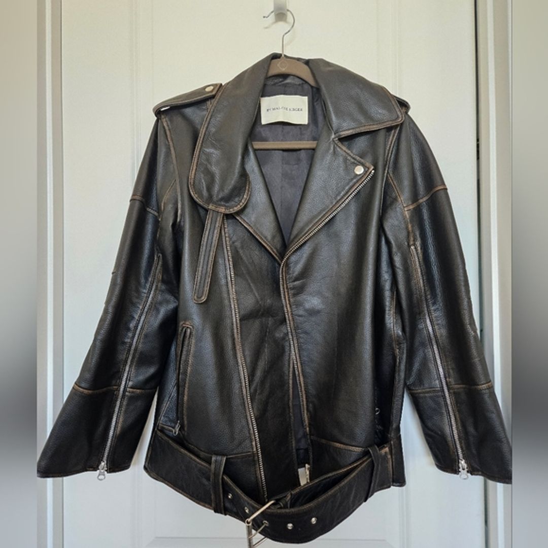 By Malene Birger Beatrisse Leather Jacket