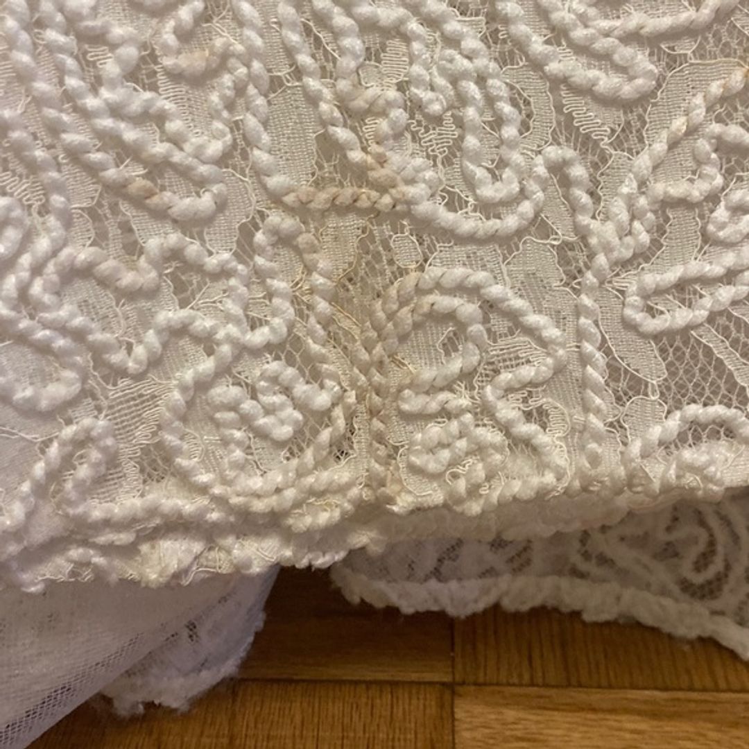 Maticevski Promising Embroidered Lace Midi Skirt Top Wedding Dress with Matching Top