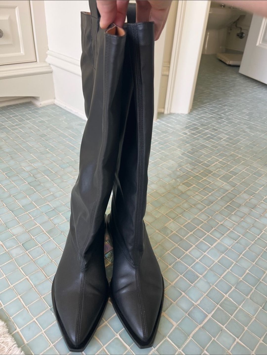 Ganni Slouchy Knee High Boot