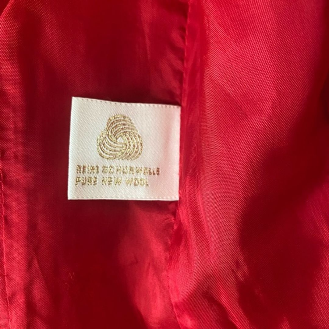 Escada Red Candystripe Blazer