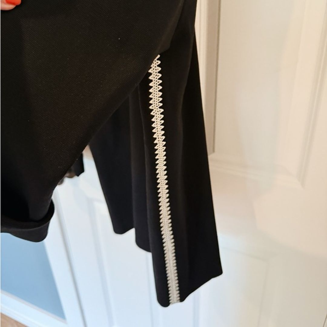 Nanushka Silvia Black Crochet Shirt Jacket