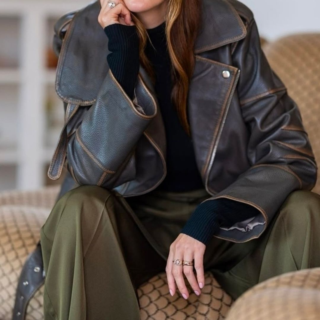 By Malene Birger Beatrisse Leather Jacket