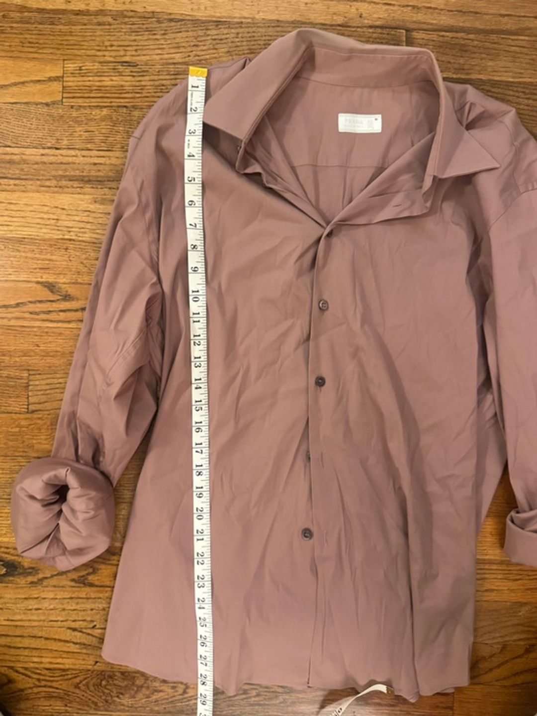 Prada Oversized Relaxed Button Down Shirt