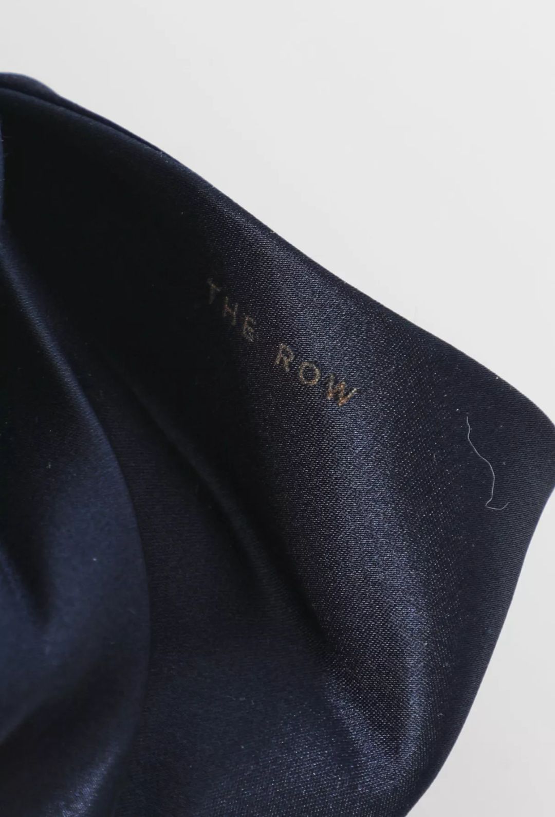 The Row Women's Ascot Two Satin Hobo Bag In Navy Pld