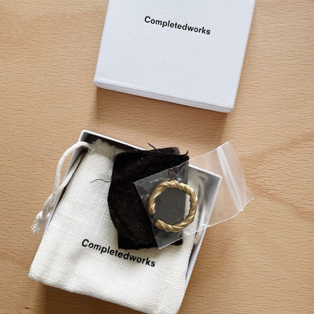 NWT Completedworks Deep State Gold Vermeil Ear Cuff