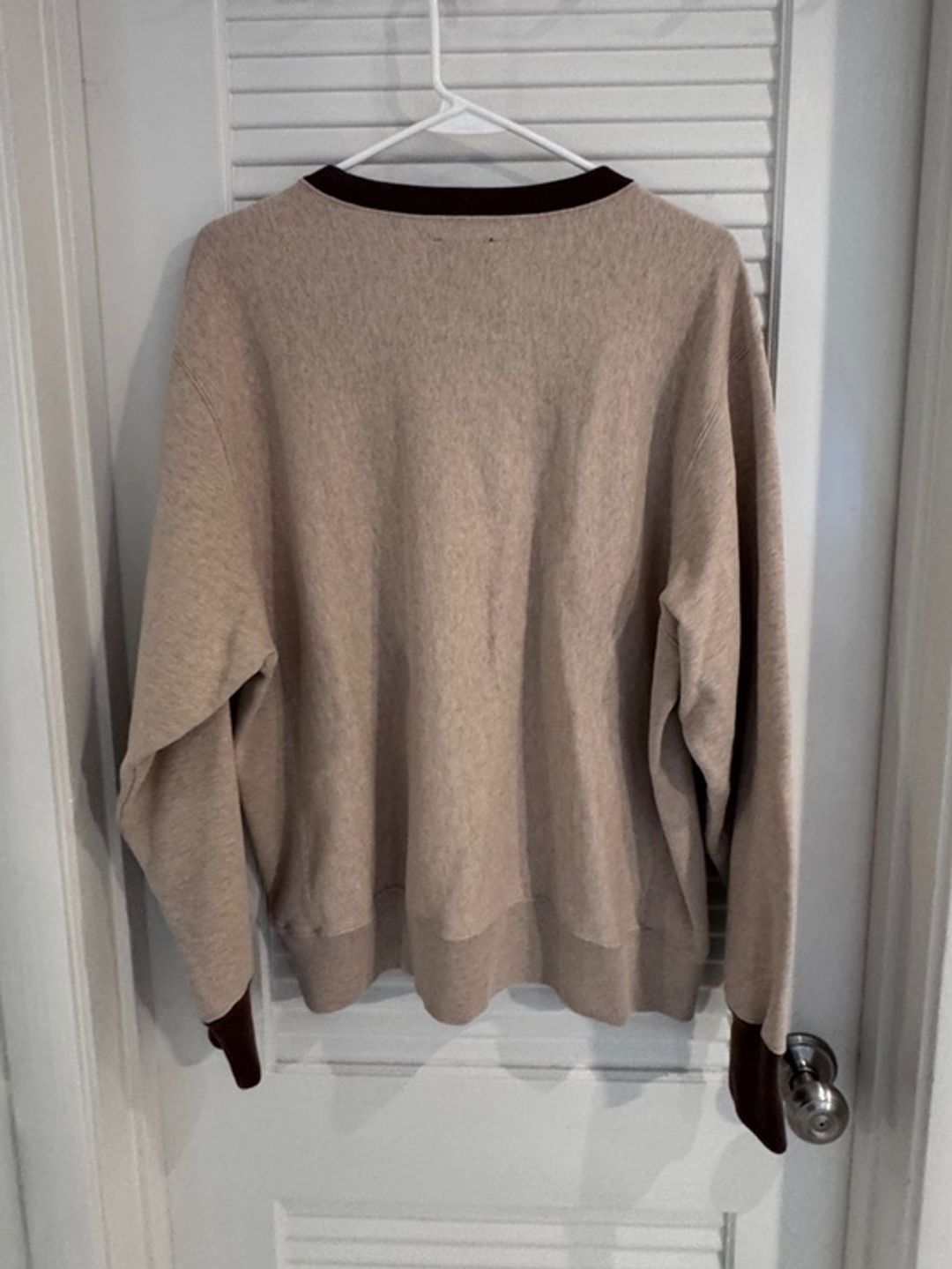 Tuckernuck Tnuck Sport Heather Sandstone & Brown Sweatshirt