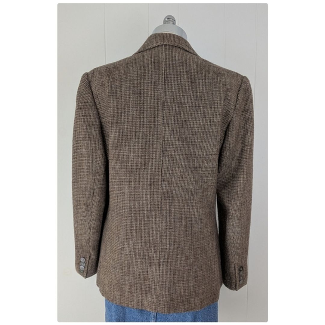 Vintage 70's Evan-Picone Structured Tweed Blazer