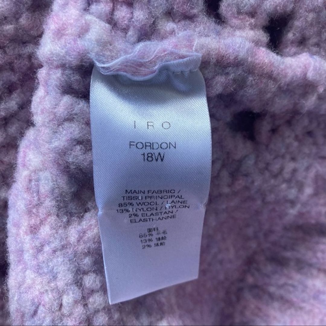 Iro Fordon Sweater Lilas Small