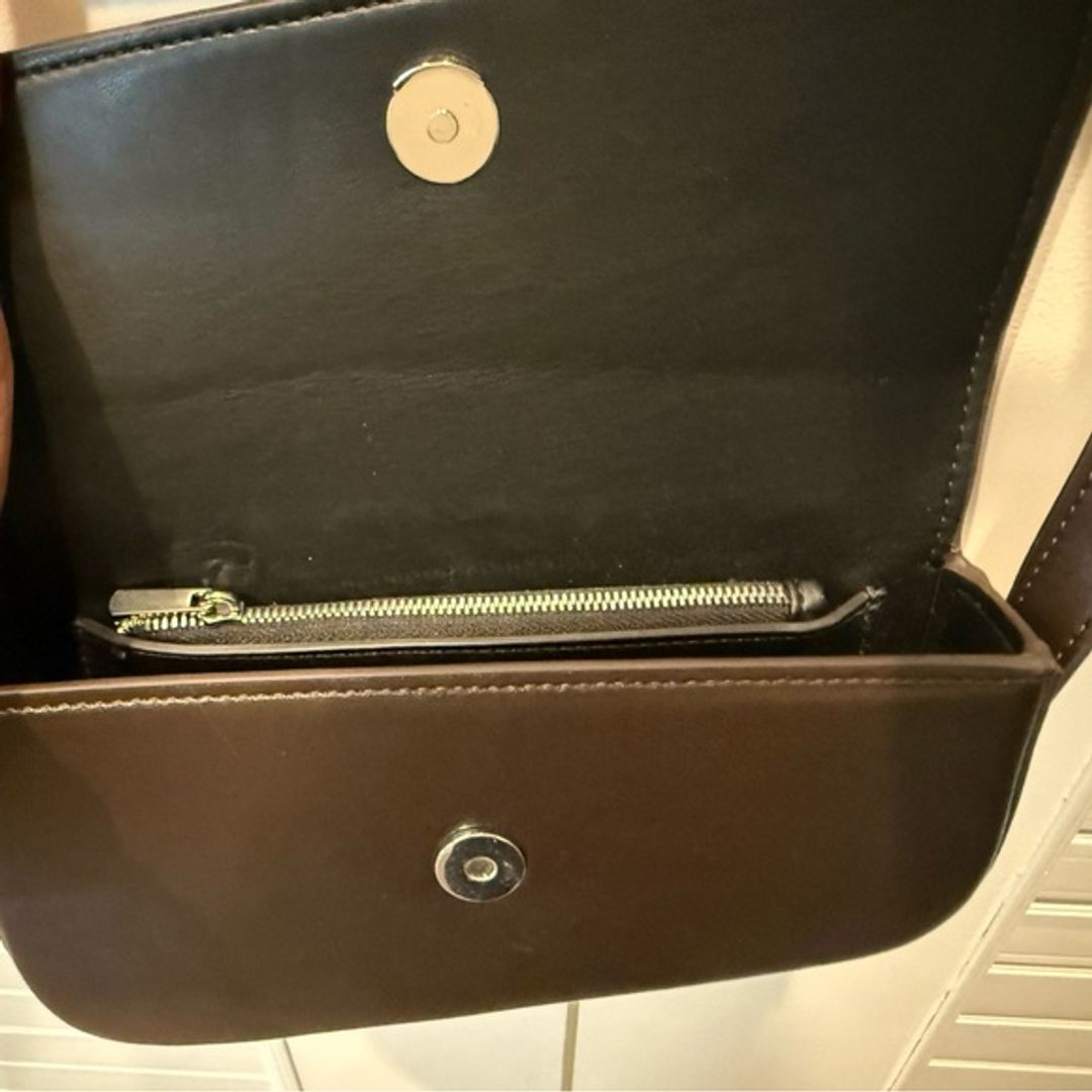 Zara Dark Brown Shoulder Bag