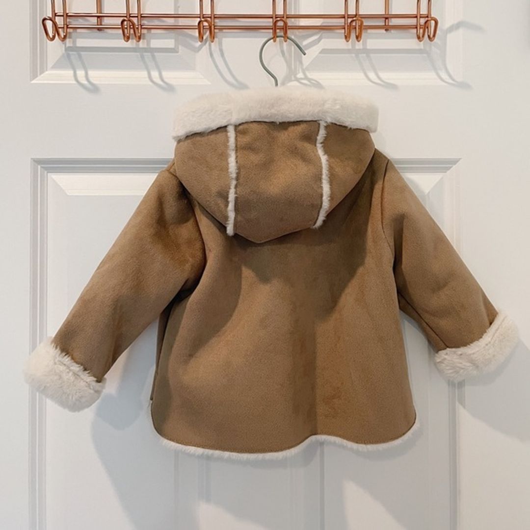Zara Kids Contrasting Double Sided Coat