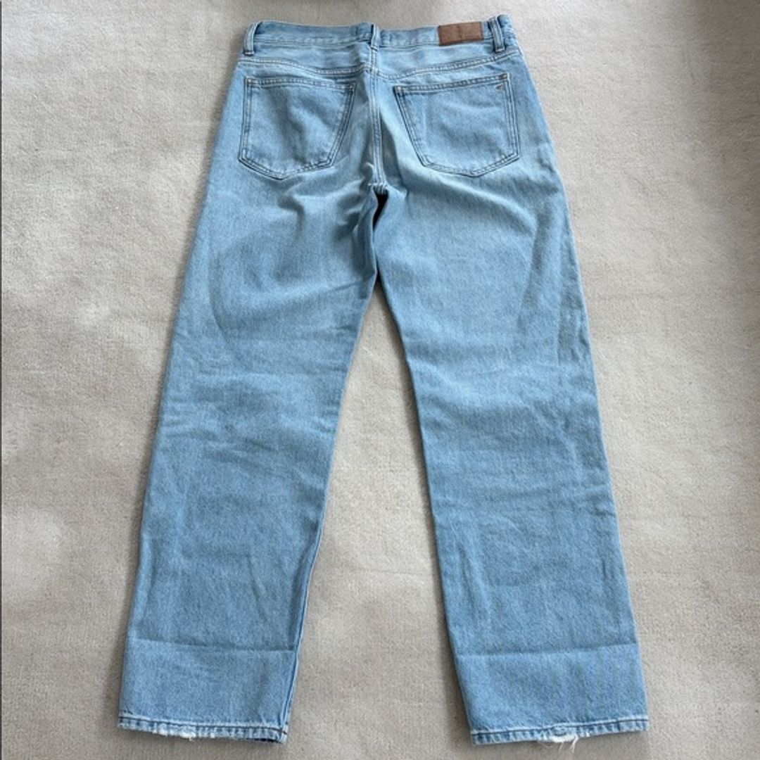 Madewell Crossover Low-Slung Straight Jeans