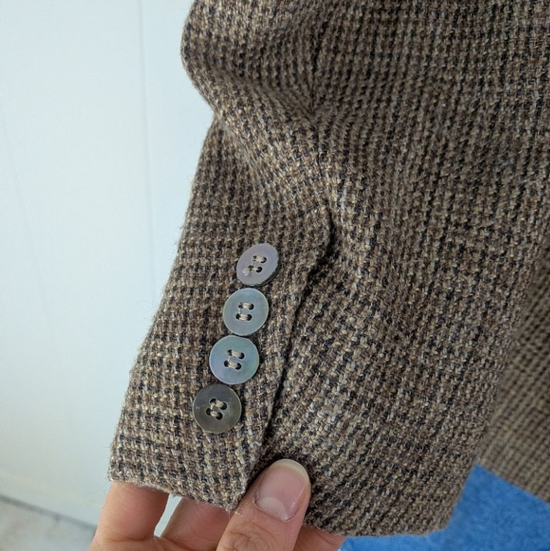 Vintage 70's Evan-Picone Structured Tweed Blazer