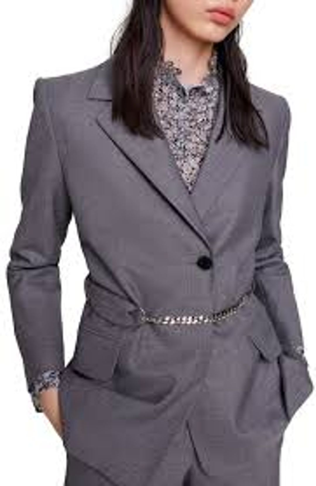 Villanette Chain Belt Blazer