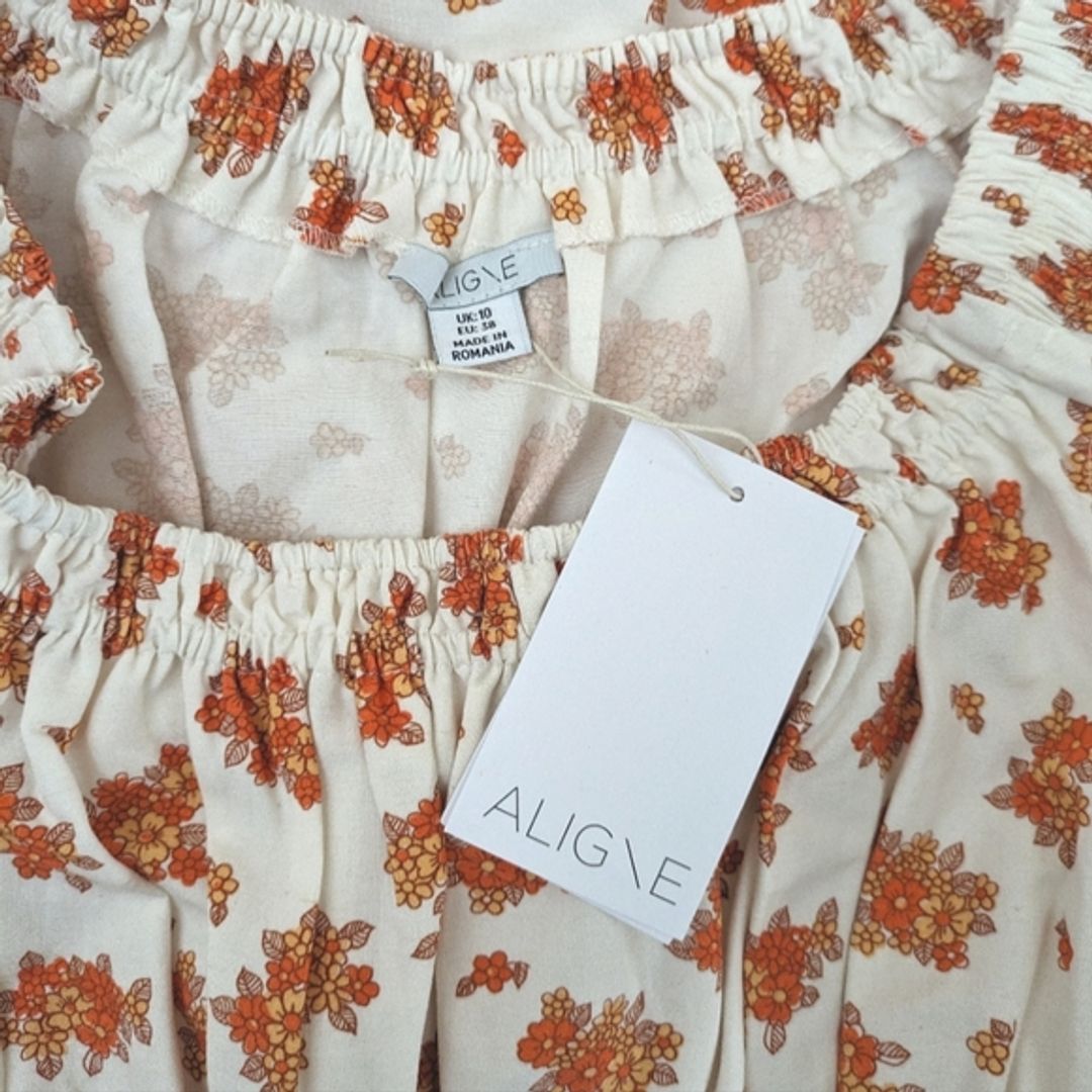 NWT Aligne Helaine Shirred Waist Midi Dress
