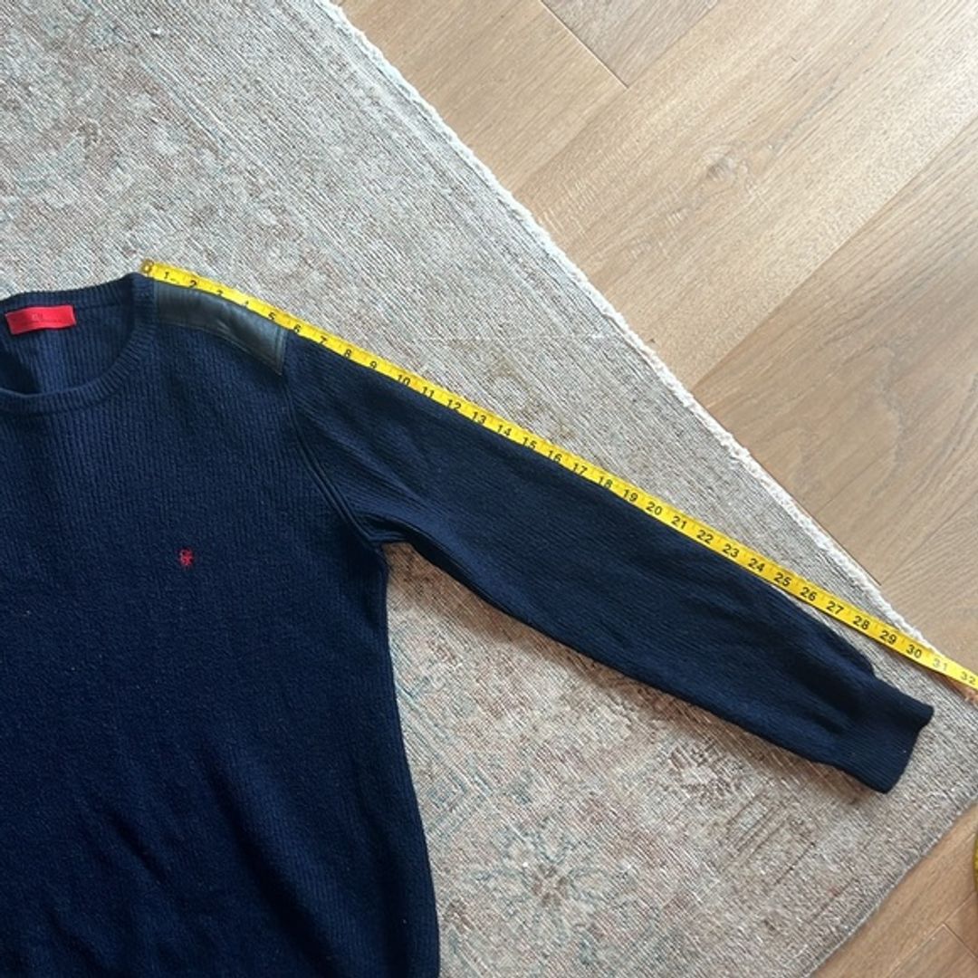 Carolina Herrera Vintage Sweater with Elbow Patches