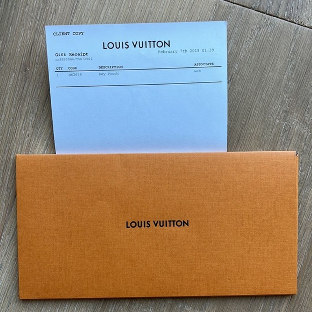 Louis Vuitton Damier Ebene Key Pouch