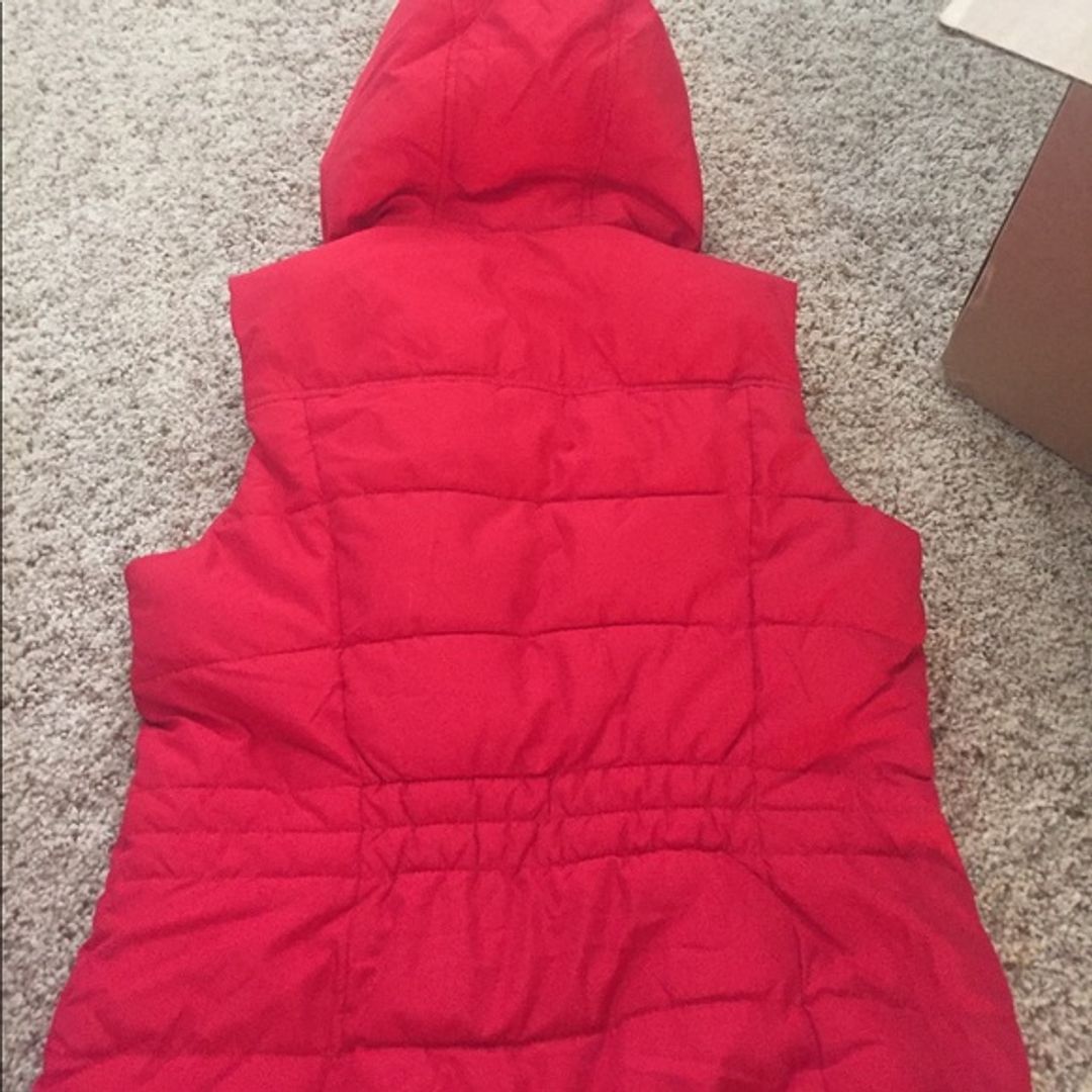 Abercrombie Puffer Vest with Shearling Lining