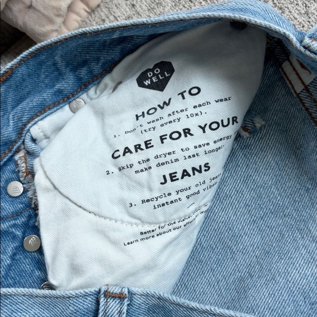 Madewell Crossover Low-Slung Straight Jeans