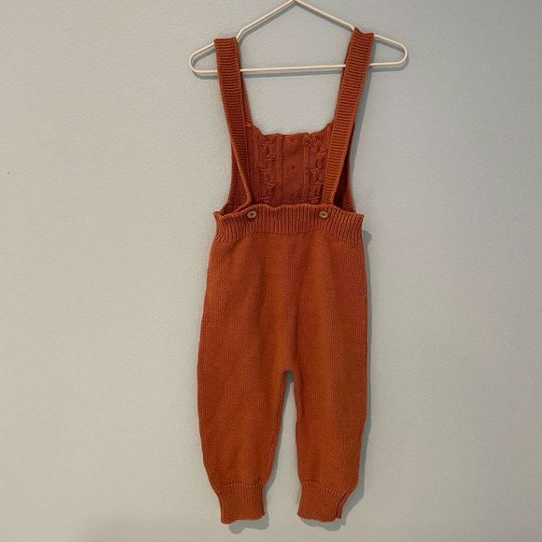 Vince Fin & Vince Brown/Orange Overalls in Size 12 US