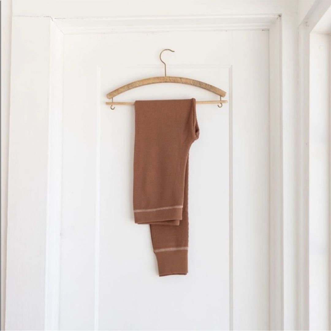 Vince Fin & Vince Brown Waffle Pant