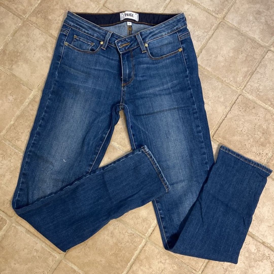 NWT Paige Skyline Peg Jeans
