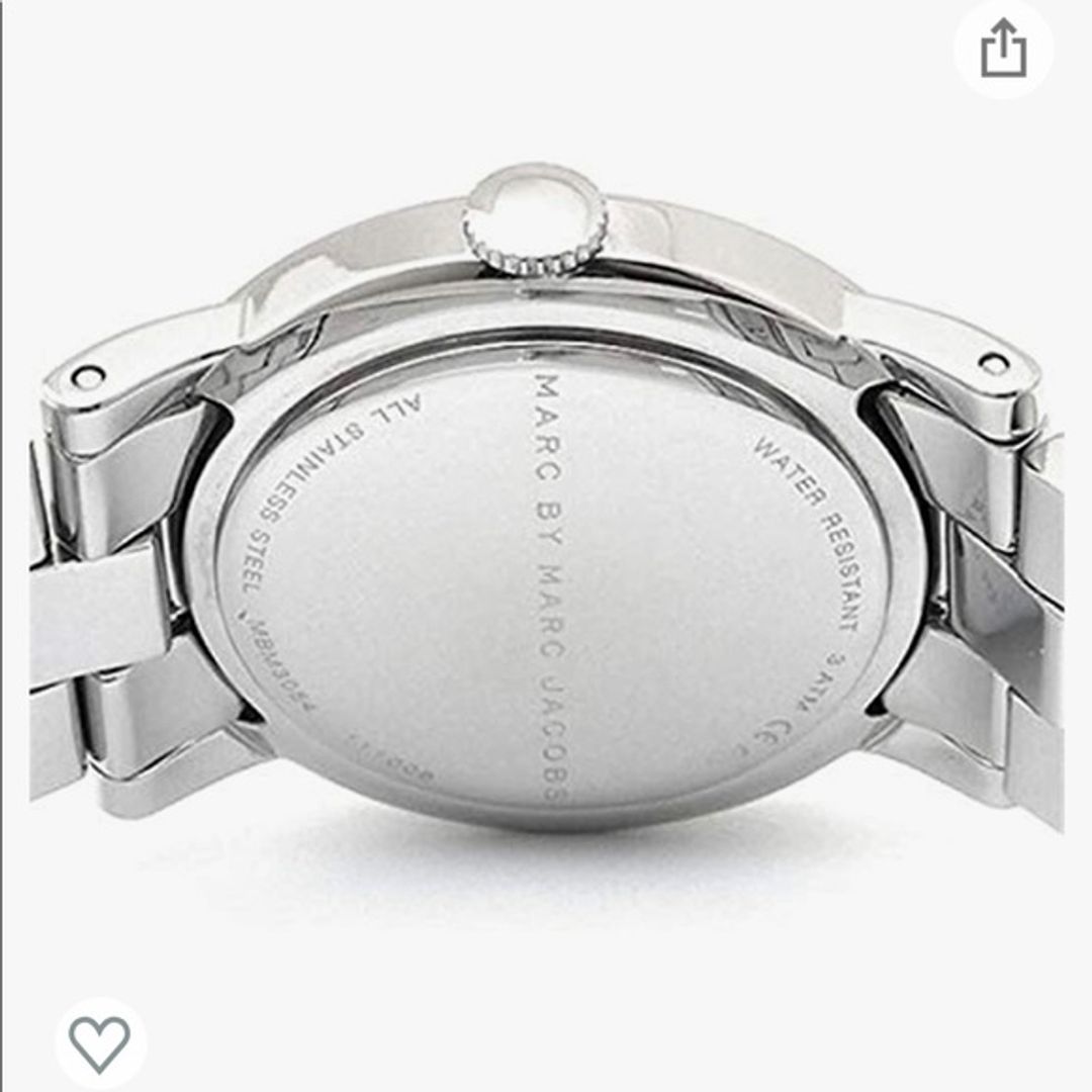 Marc by Marc Jacobs Amy Silver Watch