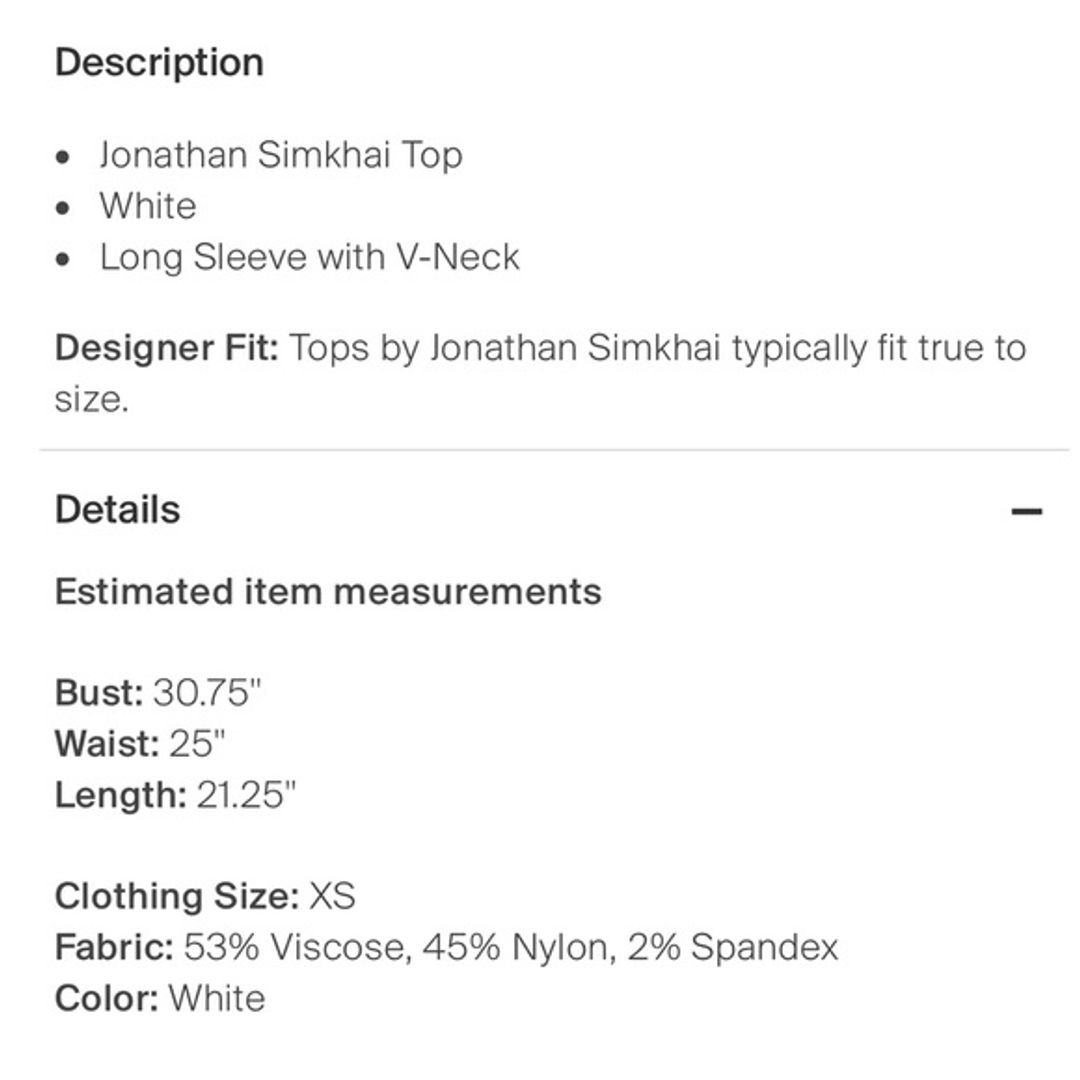 Simkhai Jonathan V-Neck Long Sleeve Ribbed Wrap Top