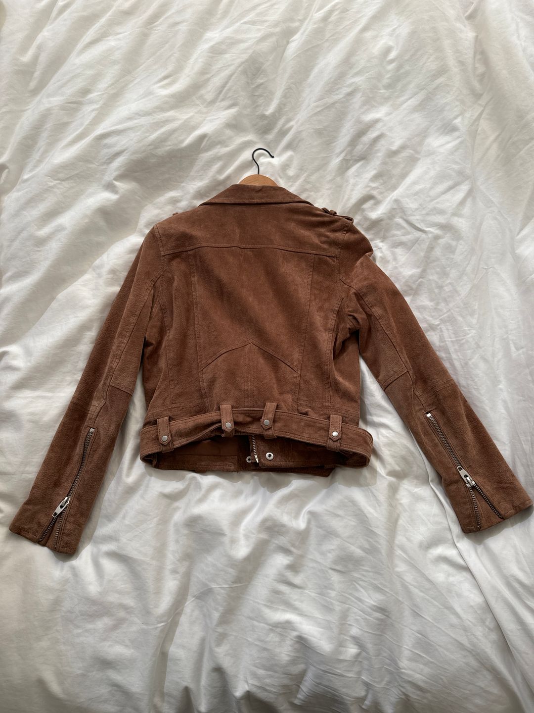 Women's Blank NYC Suede Moto Jacket