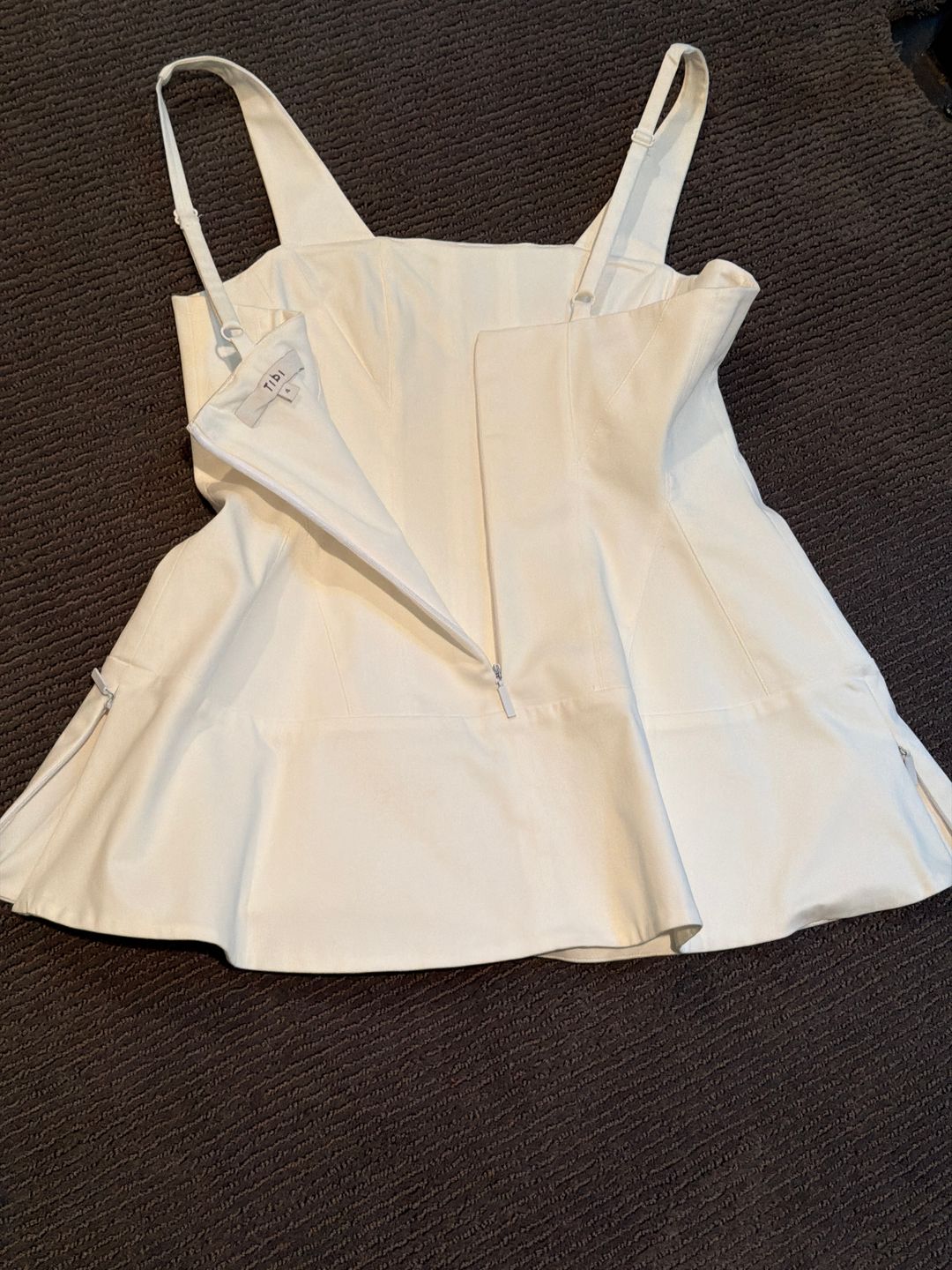 Mila Stretch Satin Corset Top